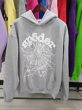 Gray Spider Hoodie